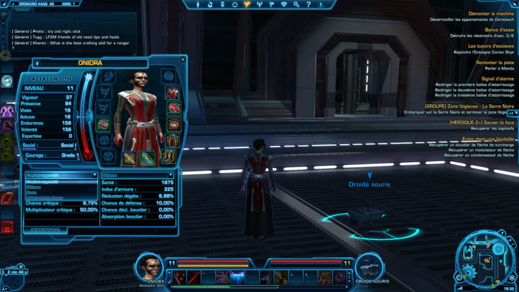 SWTOR – Les statistiques