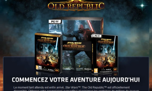 SWTOR – Votre saga commence !