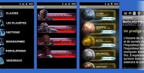 SWTOR – Les applications « Android »