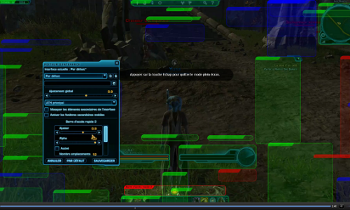 SWTOR – L&rsquo;interface utilisateur modifiable (1.2)