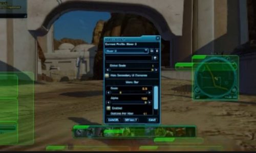 SWTOR – Session Interface Utilisateurs
