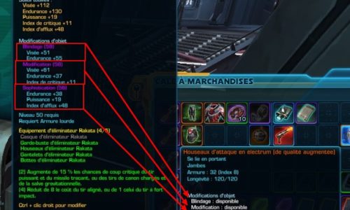 SWTOR – Optimiser son équipement JcE