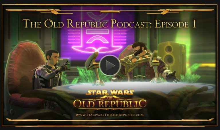 SWTOR – 1er épisode du podcast officiel
