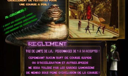 SWTOR – Evènement : course à poil sur Hutta