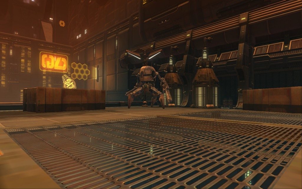 SWTOR – World Boss : Droïde de combat R4-GL