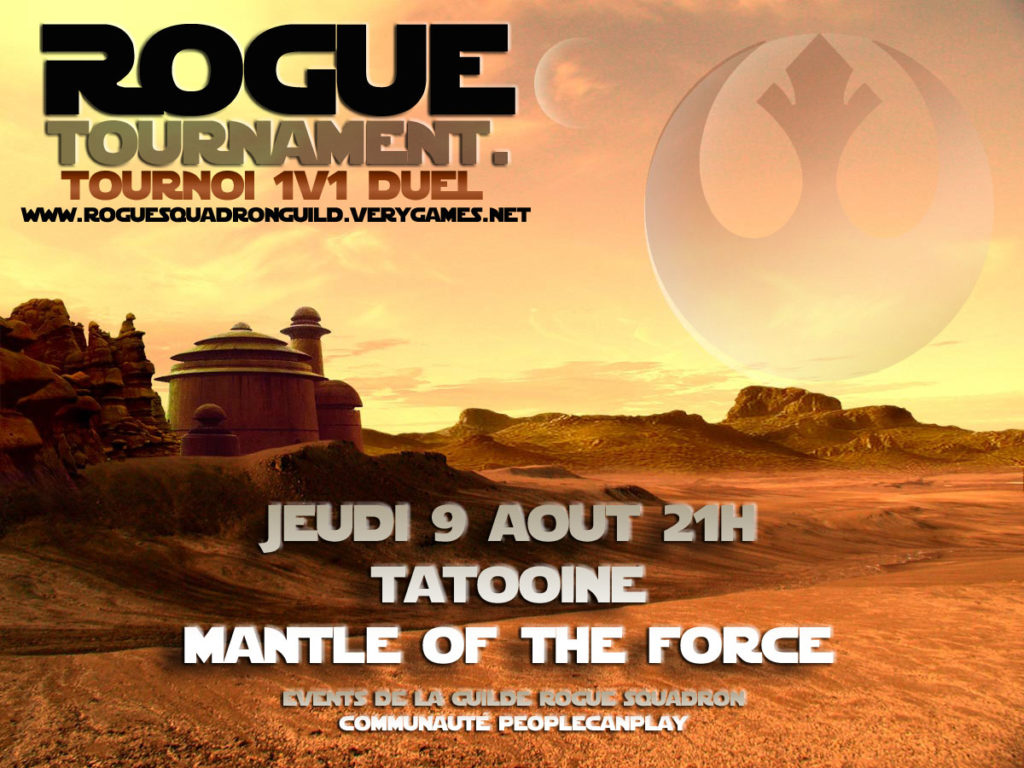 SWTOR – L&rsquo;event Rogue Tournament en livestream