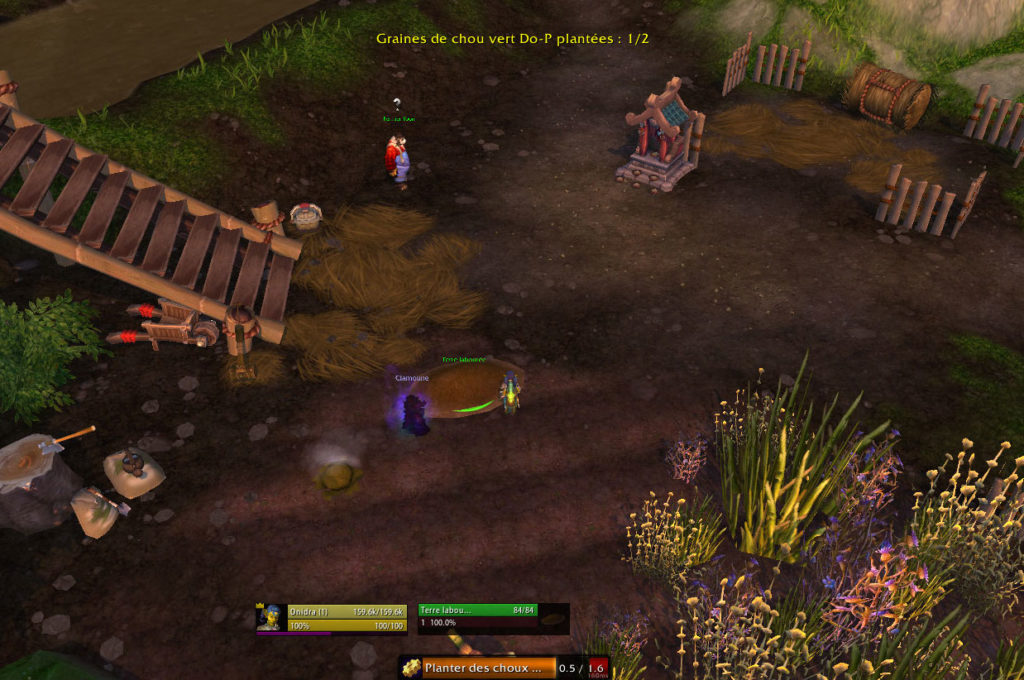 WoW – Ferme : Potasser son potager