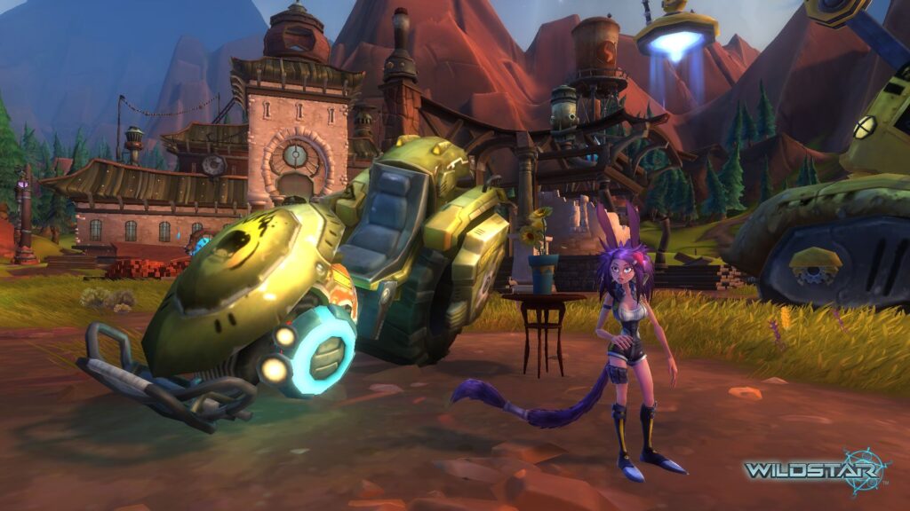 Wildstar – L&rsquo;Hover Bike, la moto WildStar!