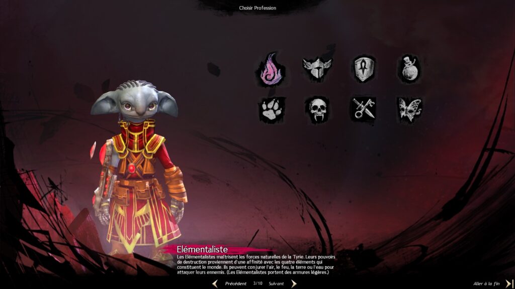 GW2 – Création de personnage