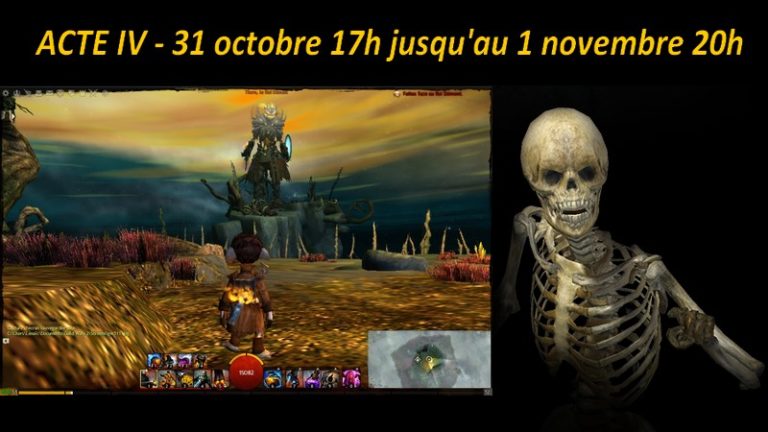 GW2 – Lancement de l&rsquo;acte IV – Halloween