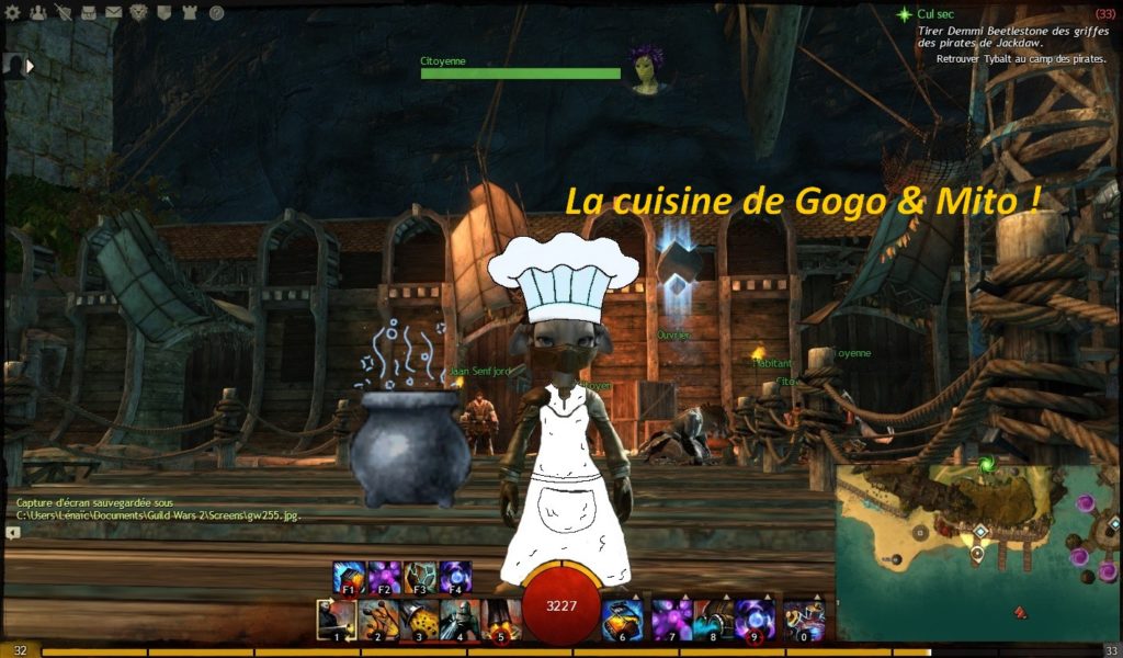 GW2 – Maître-Queux : Gogo & Mito