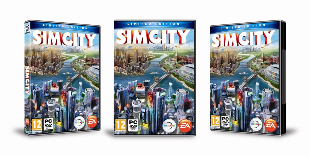 SimCity – Pochettes du jeu