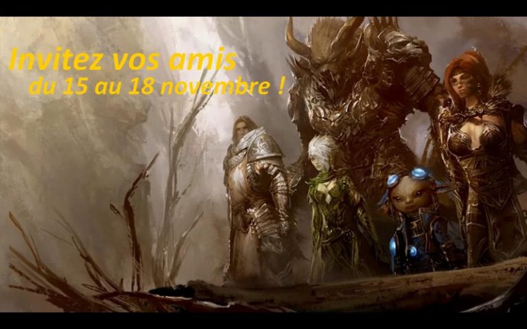 GW2 – Invitez vos amis en jeu !