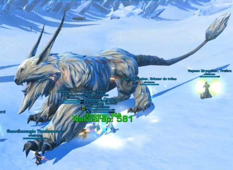 SWTOR – World Boss : Aveugle des Neiges