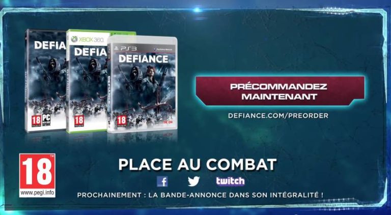 Defiance – Pré-commandez !