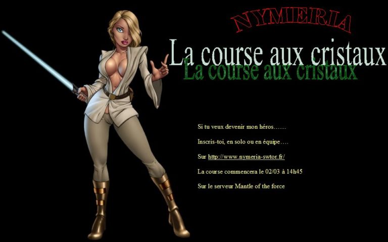 SWTOR – Evènement : la course aux cristaux