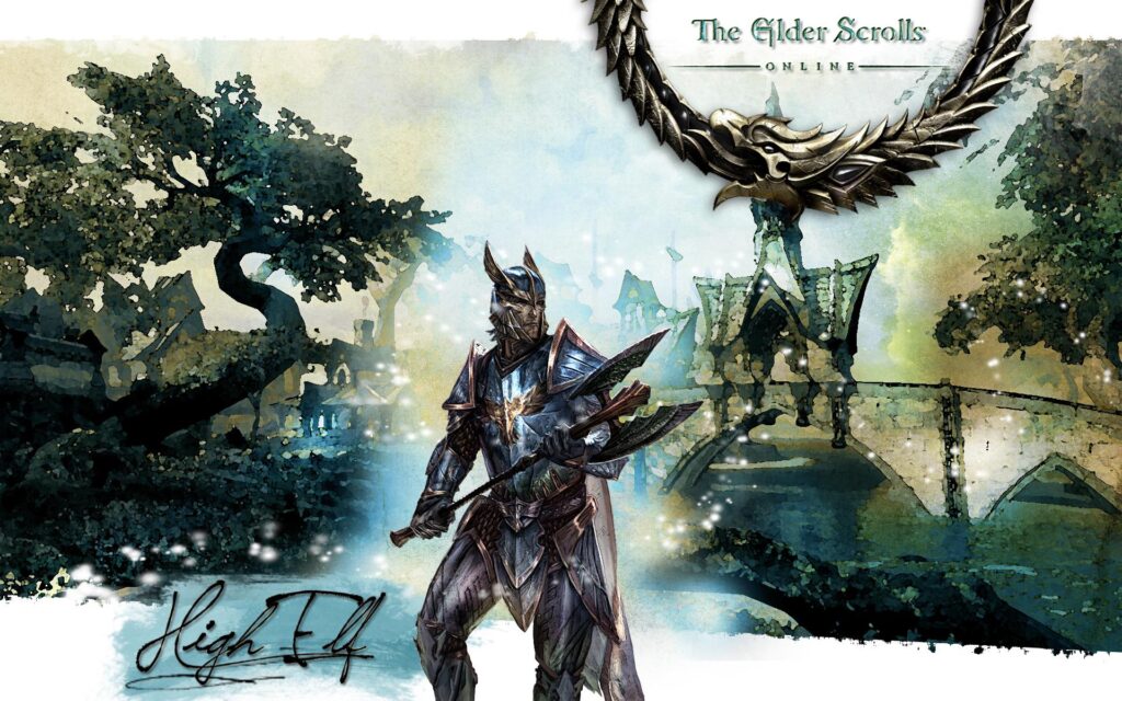 ESO – Un fanart de Seo : haut elfe