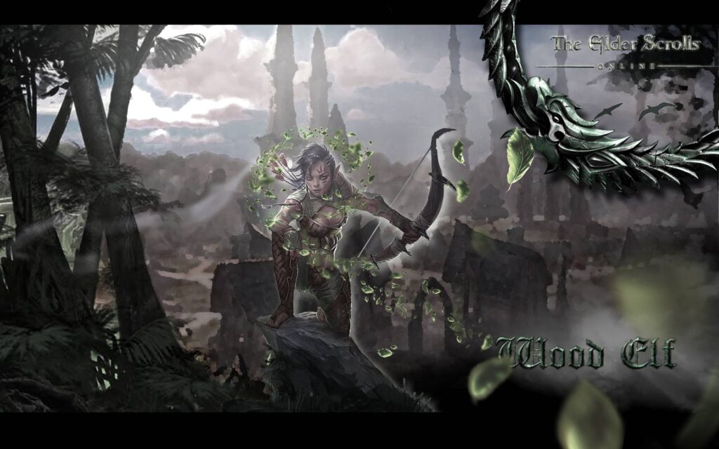 ESO – Un fanart de Seo : elfe des bois