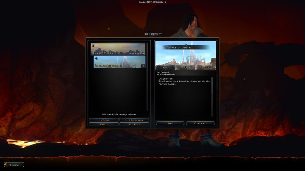 Neverwinter – The Foundry