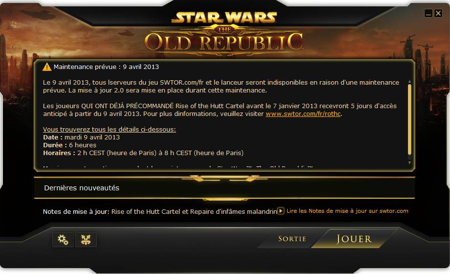 Swtor the launcher is being updated please wait что делать