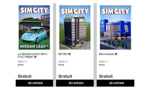 SimCity – DLC : Metro et Micromania