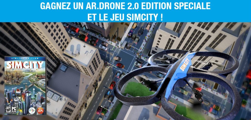 SimCity – Un AR. Drone à gagner