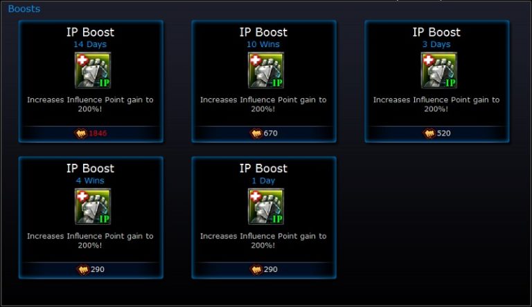 A gagner : 3j d&rsquo;IP Boost