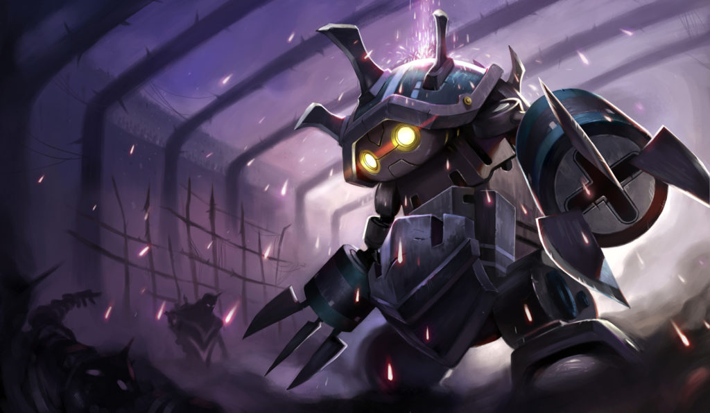 Rammus, tatou blindé
