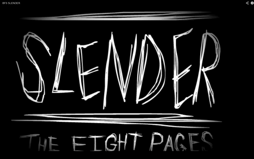 Video du jour : BF3 + Slender = ?