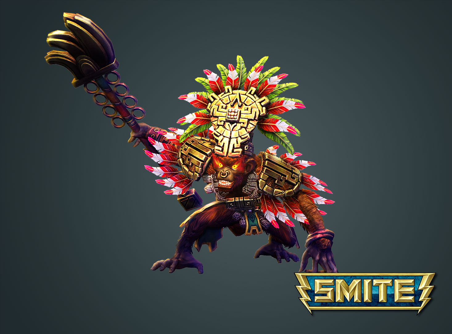 SMITE : Hun Batz, the Howler Monkey God - Game-Guide