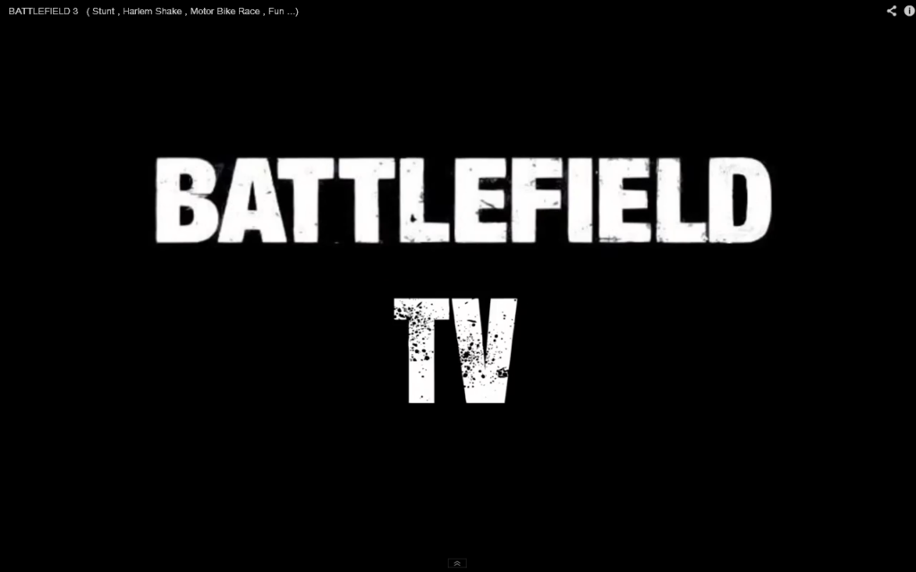 Video du jour : Zapping Battlefield TV