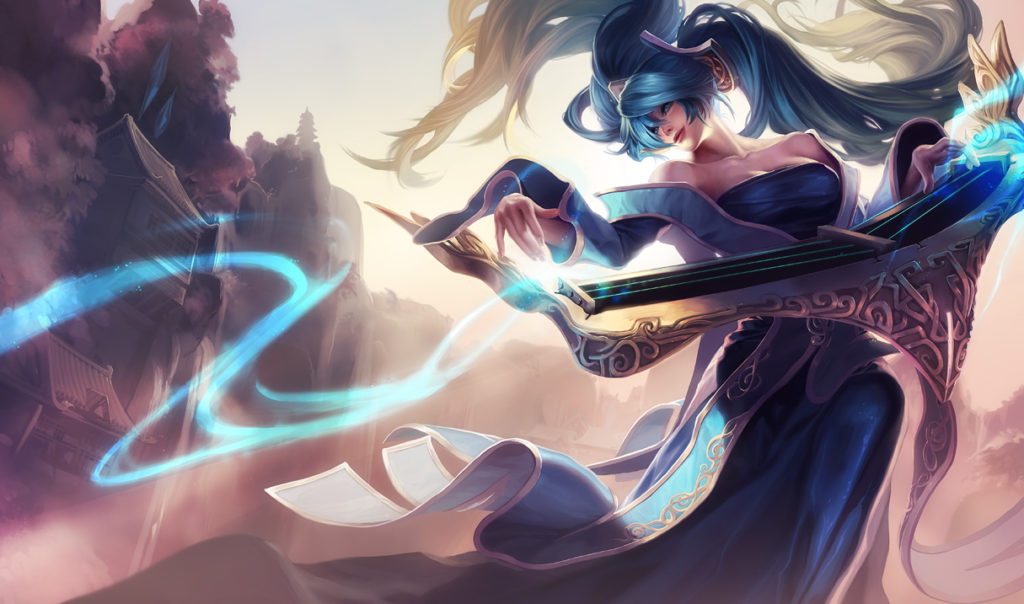 Sona, Virtuose de la harpe