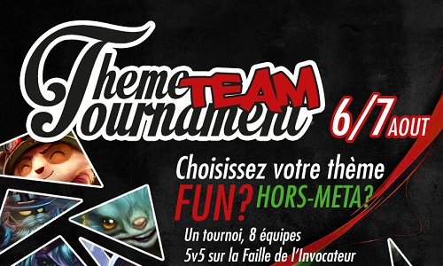 Tournoi Me Mid « Theme Team Tournament »