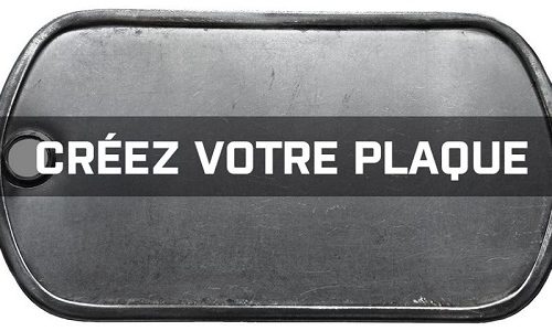 Créez le dog tag de vos rêves