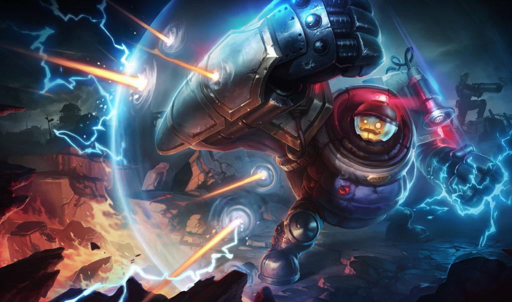 LoL : 3 skins de Blitz à remporter