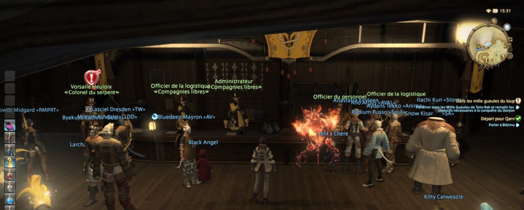 FFXIV – Grandes Compagnies