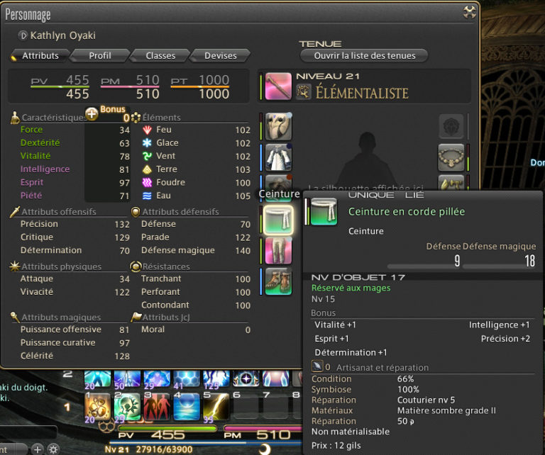 FFXIV – Symbiose – Astuces