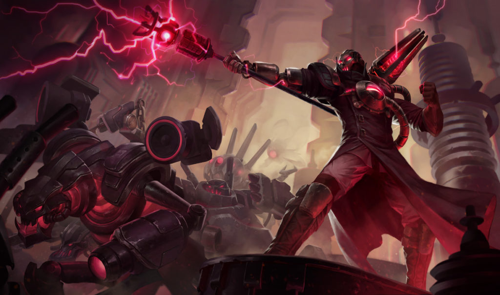Nouveau skin de Viktor sur le PBE