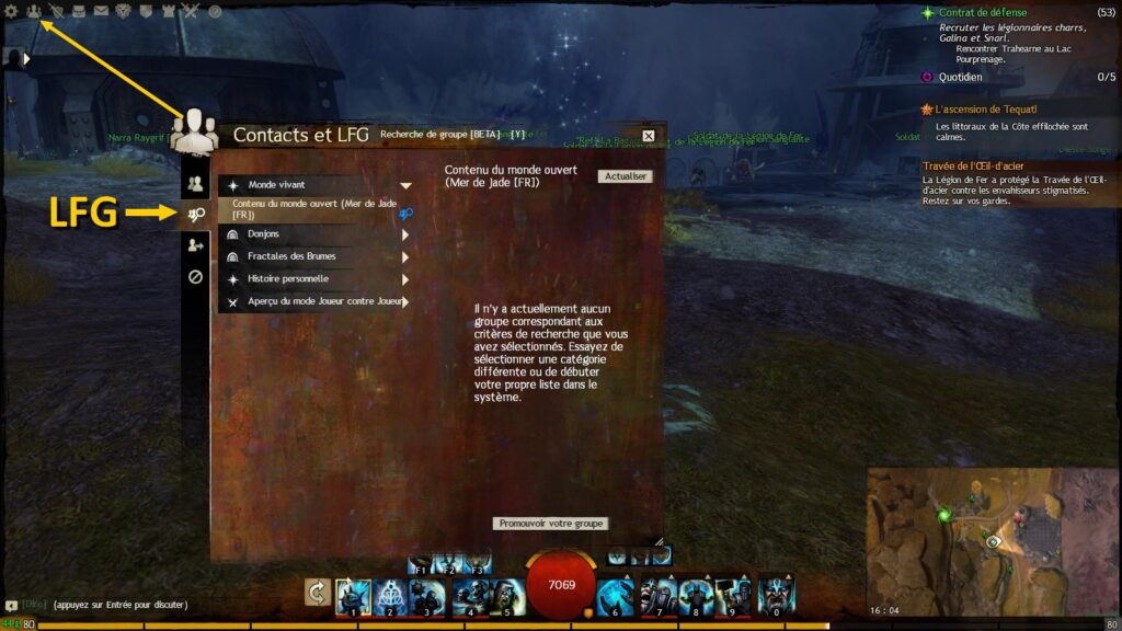 GW2 – Outil recherche de groupe