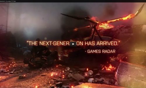 Nouveau trailer TV BF4