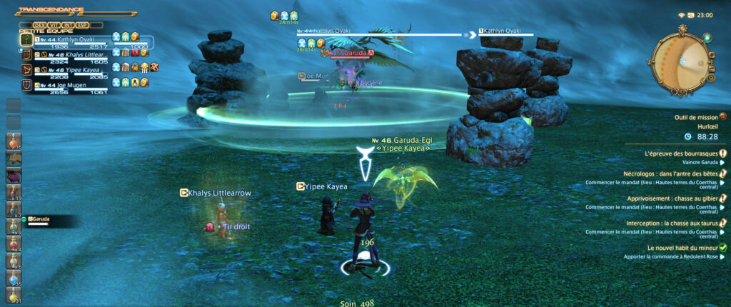 FFXIV – L&rsquo;épreuve des bourrasques (Garuda)