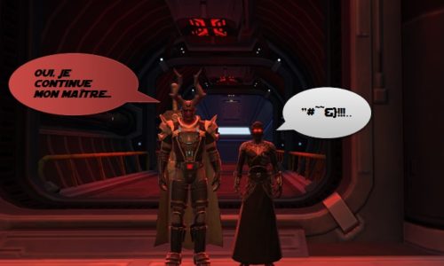 SWTOR – Tournée galactique #2 (Empire)