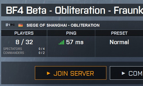 Bêta BF4 : mode Anéantissement dispo