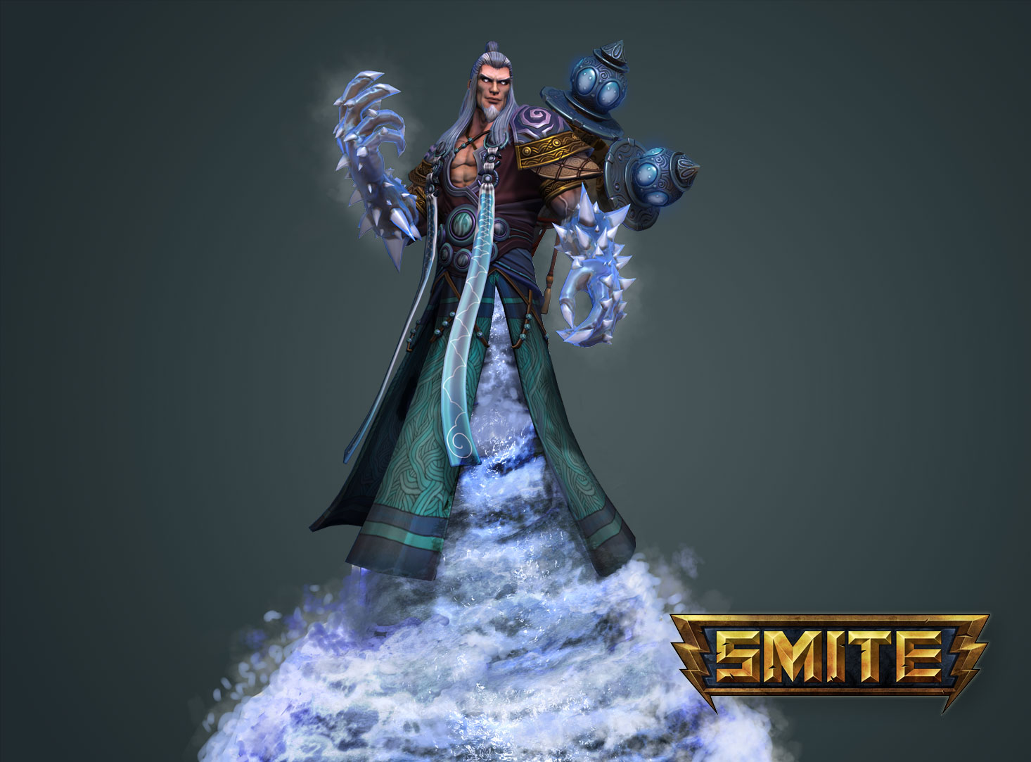 SMITE : He Bo, God of the Yellow River - Game-Guide