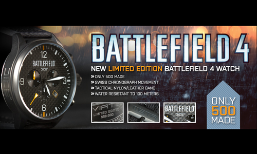 Une montre Battlefield en édition limitée
