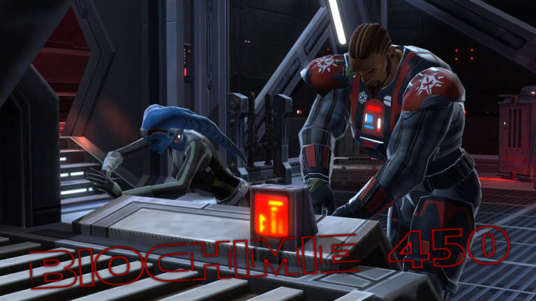 SWTOR – Monter 450 en Biochimie
