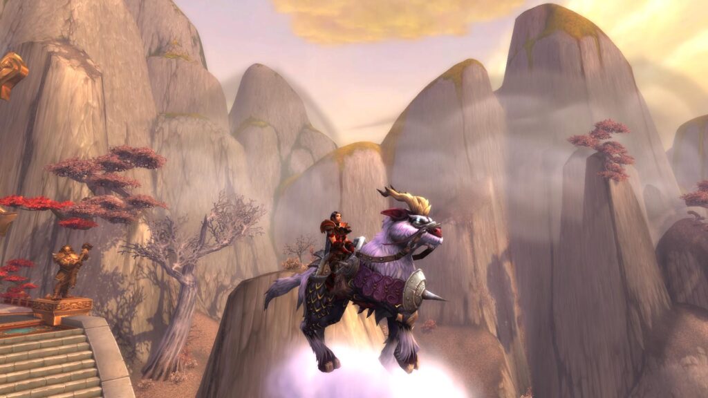 WoW – Pas de monture volante avant la 6.1