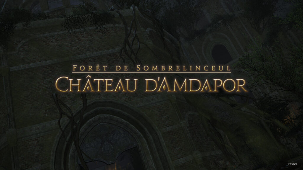 FFXIV – Le château d’Amdapor