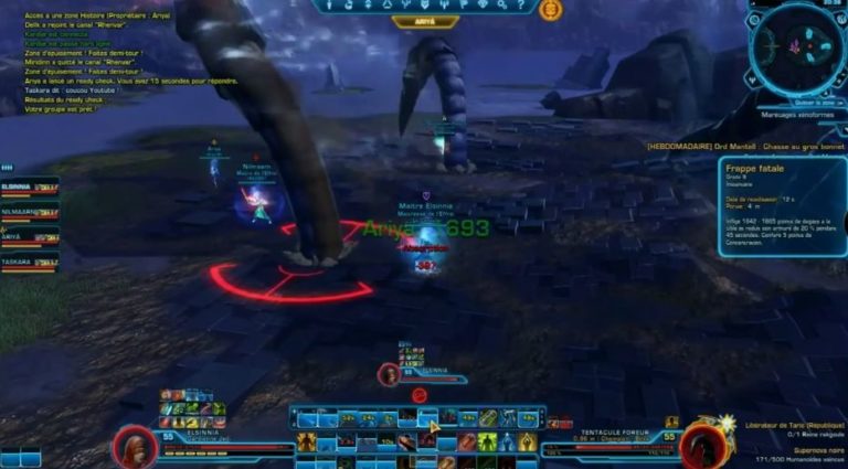 SWTOR – Vidéos de joueurs : opération et classes