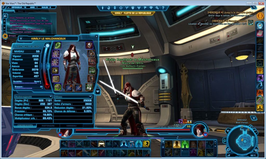 SWTOR – Les Statistiques #1 : généralités